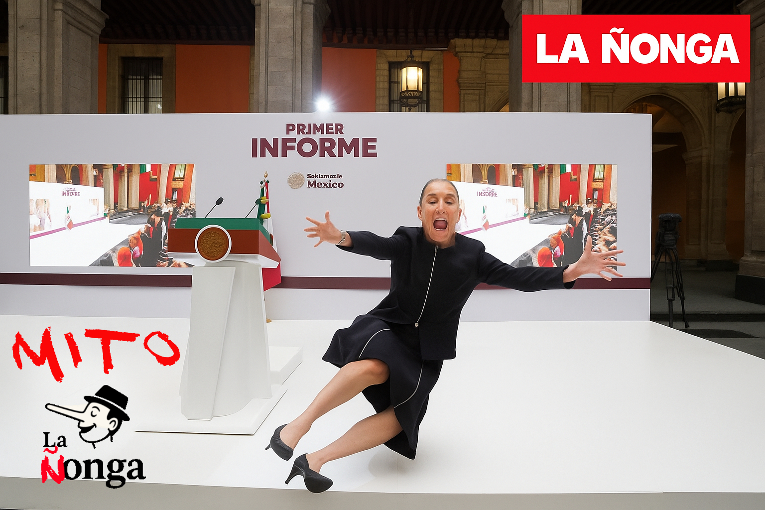 «Vamos requetebién», informa Claudia a la nación